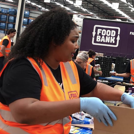 Lizzo Visited a Foodbank in Australia to Aid in Fire Relief
