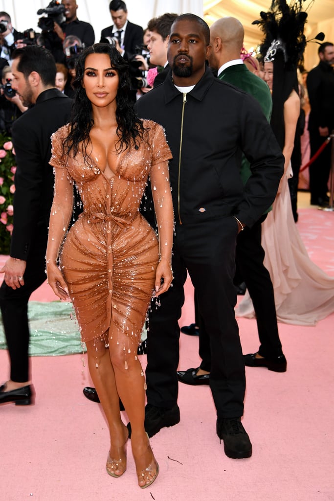 Kim Kardashian and Kanye West at the 2019 Met Gala