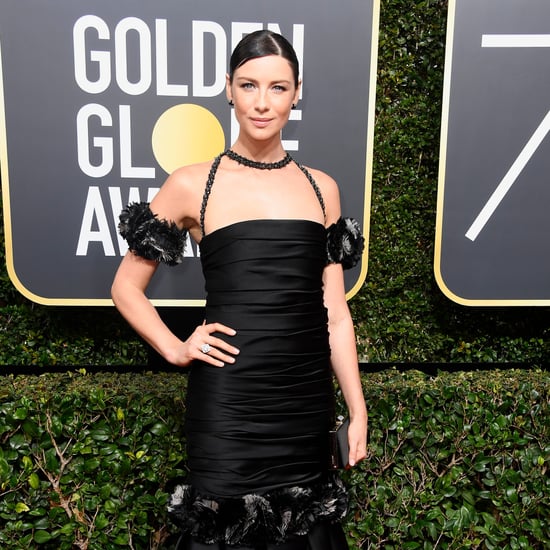 Caitriona Balfe Wearing Chanel at the 2018 Golden Globes