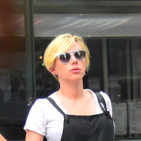 Pregnant Scarlett Johansson S Short Haircut Popsugar Beauty