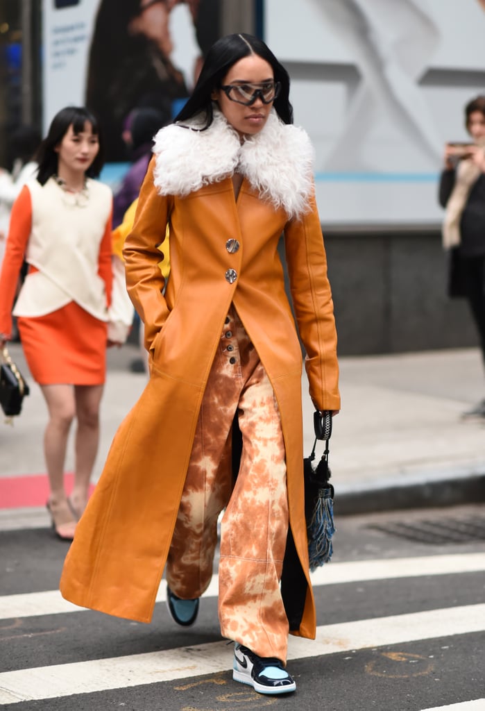 Winter Outfit Idea: A Leather Coat That Steals the Show