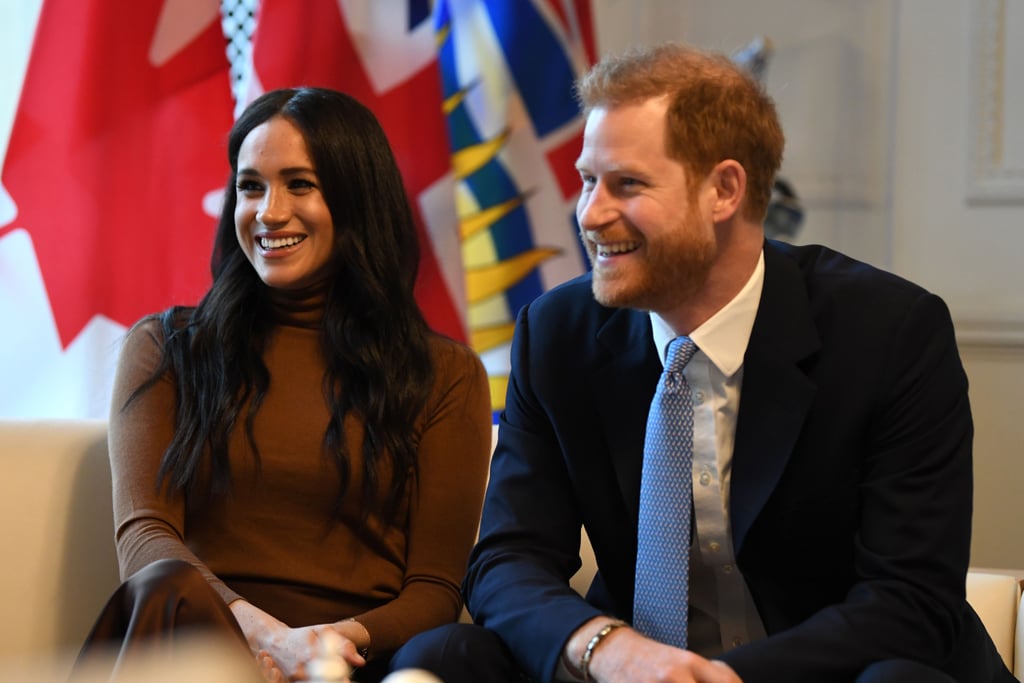 Meghan Markle and Prince Harry Visit Canada House 2020