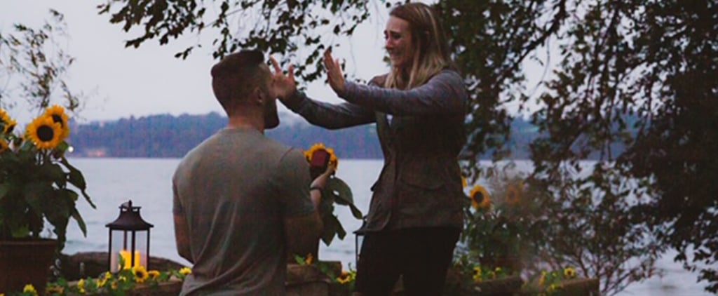 Girl Hides in Bush to Take Photos During Sister's Engagement