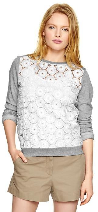 Gap Eyelet Sweatshirt