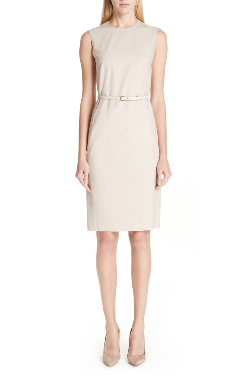 Max Mara Petra Stretch Wool Dress