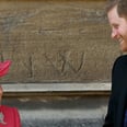 17日英国女王伊丽莎白二世的照片和她“亲爱的孙子”哈里王子