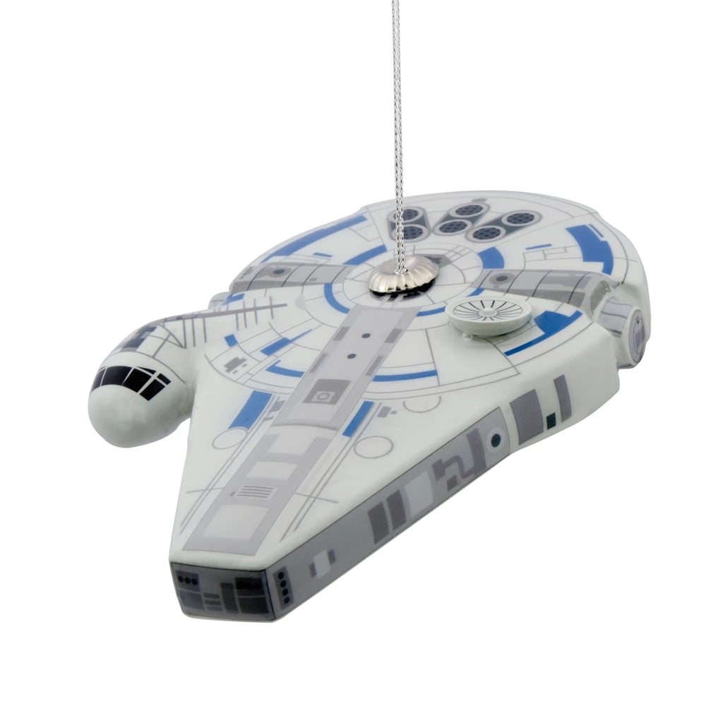 Hallmark Star Wars Han Solo Millennium Falcon Decoupage Ornament