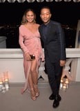 Chrissy Teigen's Maternity Style Is Major Goals - Especially This Sexy Velvet Gown