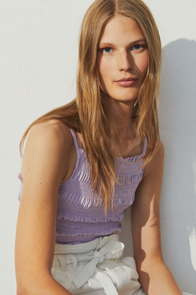 H&M Smocked Top Best Tops For Small Busts POPSUGAR Fashion Photo 22