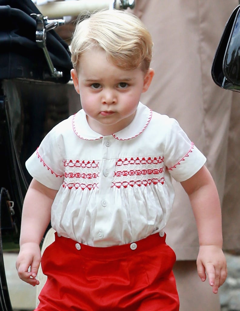 When Prince George Made This Hilarious Face