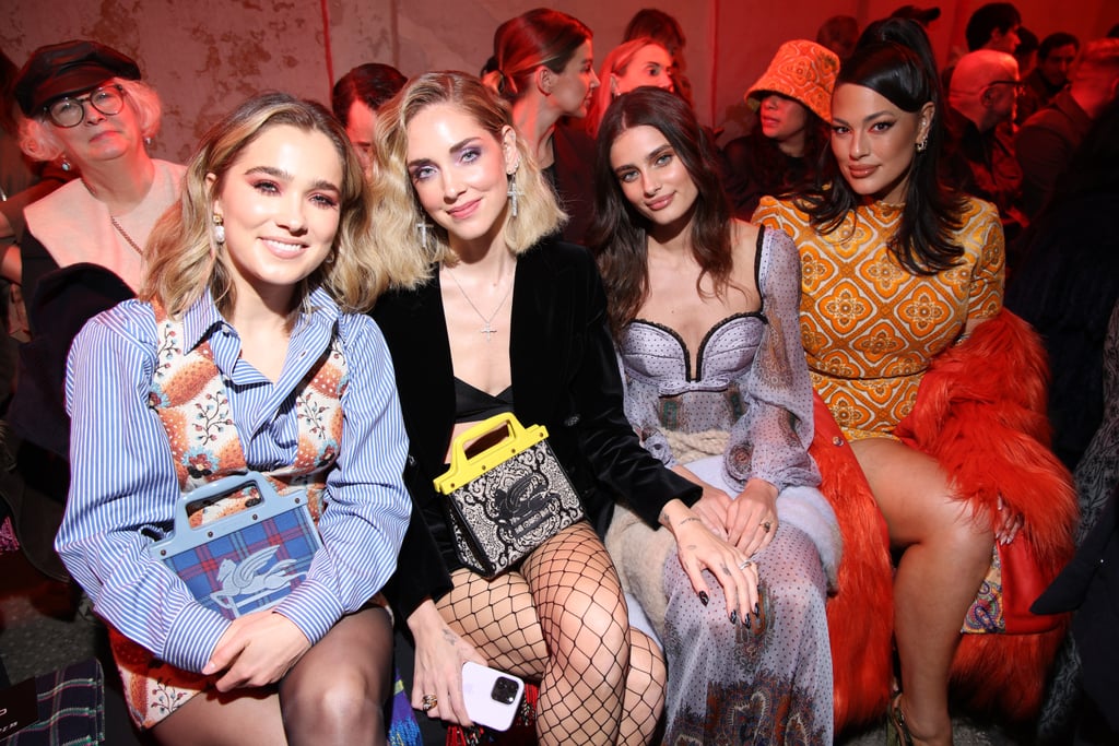 The Front Row at the Etro Fall 2023 Runway Show