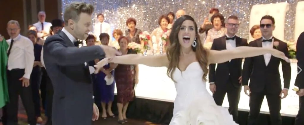 Couple Films a Music Video at Their Wedding Reception