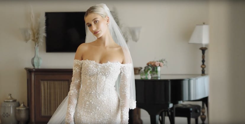 Watch Inside Hailey Bieber's Final Wedding Dress Fitting