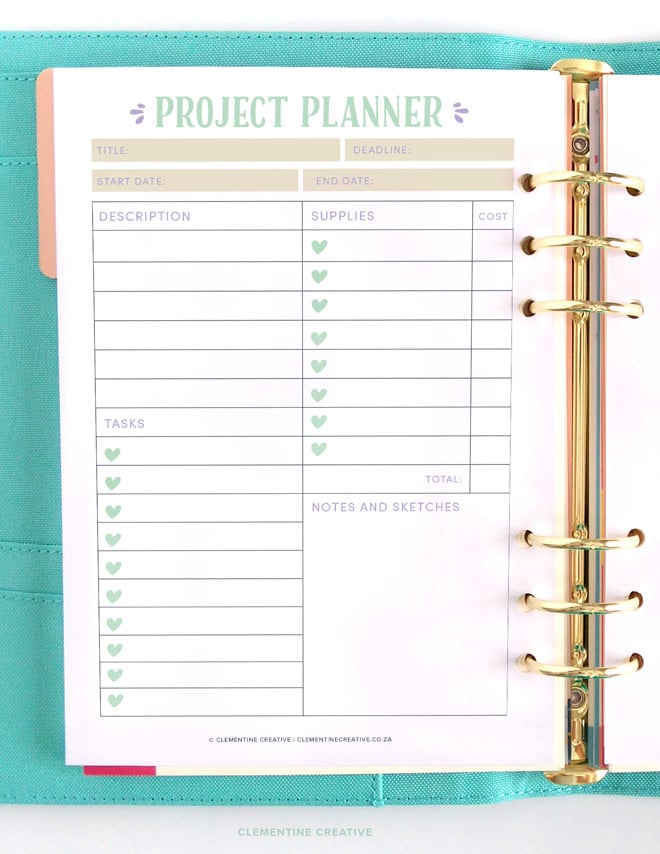 Printable Project Planner Free Printable To Do Lists POPSUGAR Smart Living Photo 7