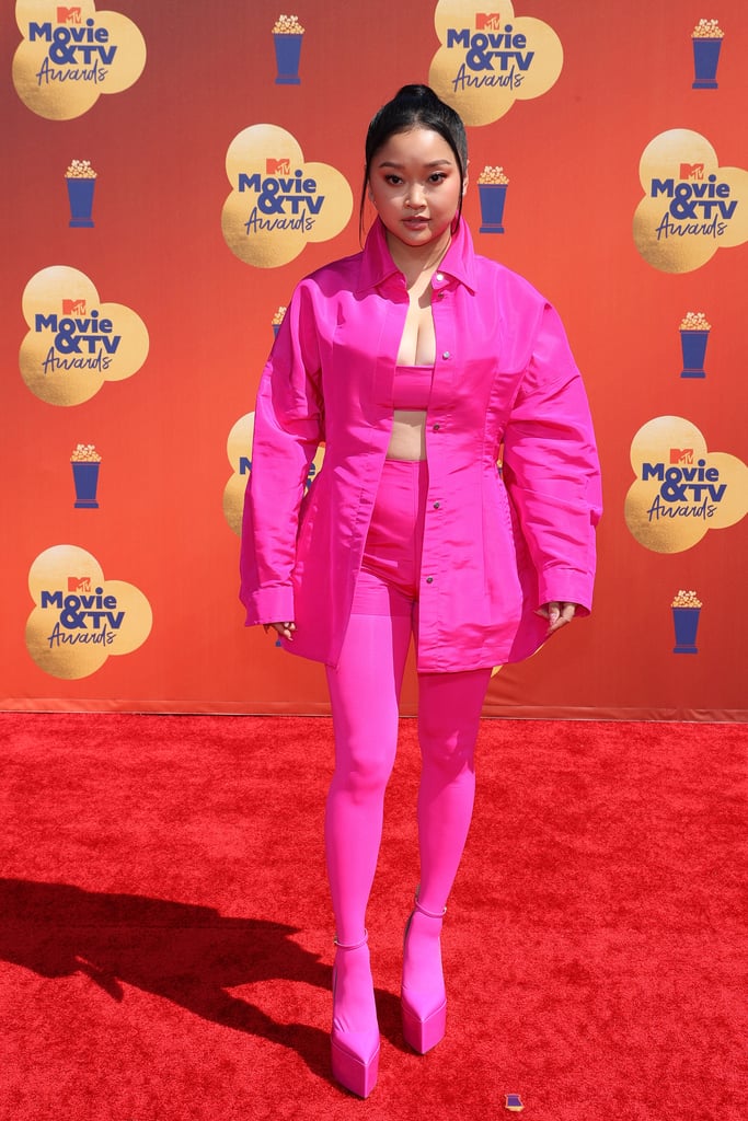 Lana Condor Valentino Outfit at 2022 MTV Movie and TV Awards