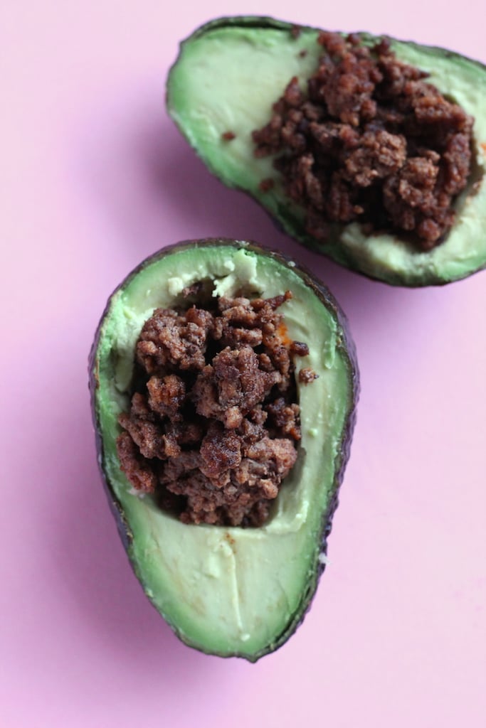 Hamburger-Stuffed Avocado