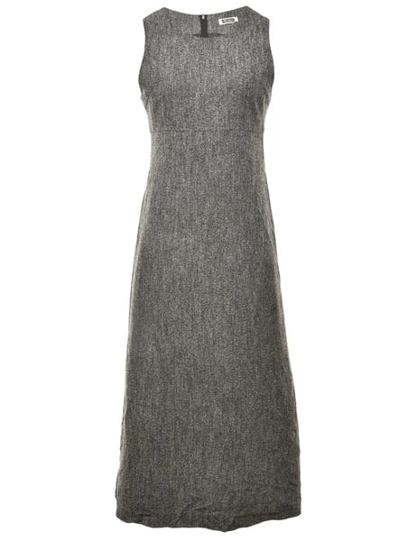 Vintage Dark Gray Dress ($31)