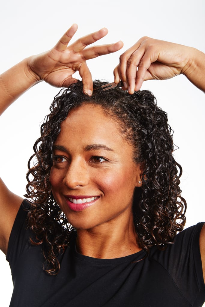 Curly Hair Tip #1: Use Clips to Get Big, Voluminous Hair