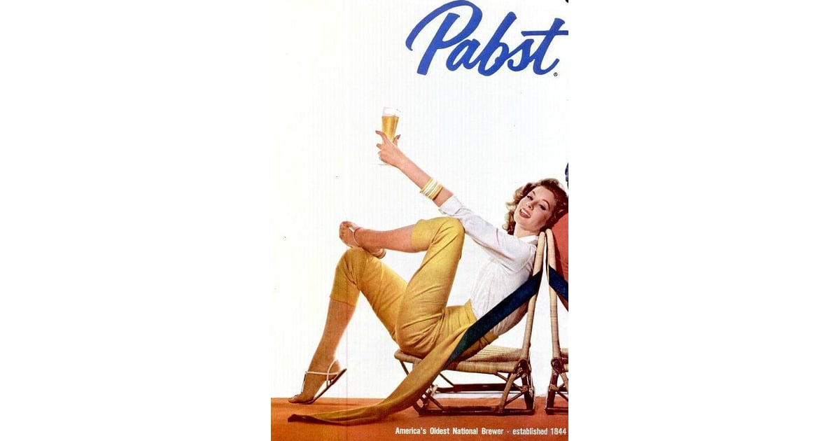 The Glam Way To Drink A Beer Vintage Beer Ads For Women Popsugar Love And Sex Photo 32 9026