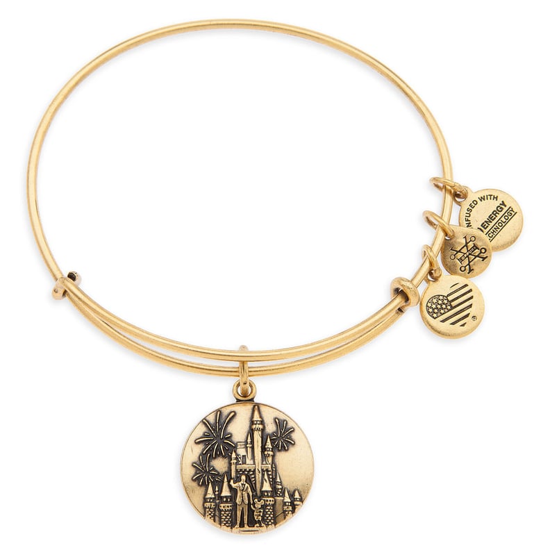 Cinderella Castle With Walt Disney and Mickey Mouse Bangle by Alex and Ani