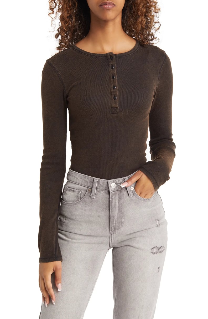 Best Deal Under $25 on a Crop Henley