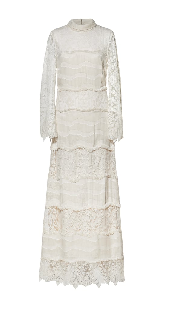 H&M Conscious Collection Long Silk-Blend Lace Dress ($500)