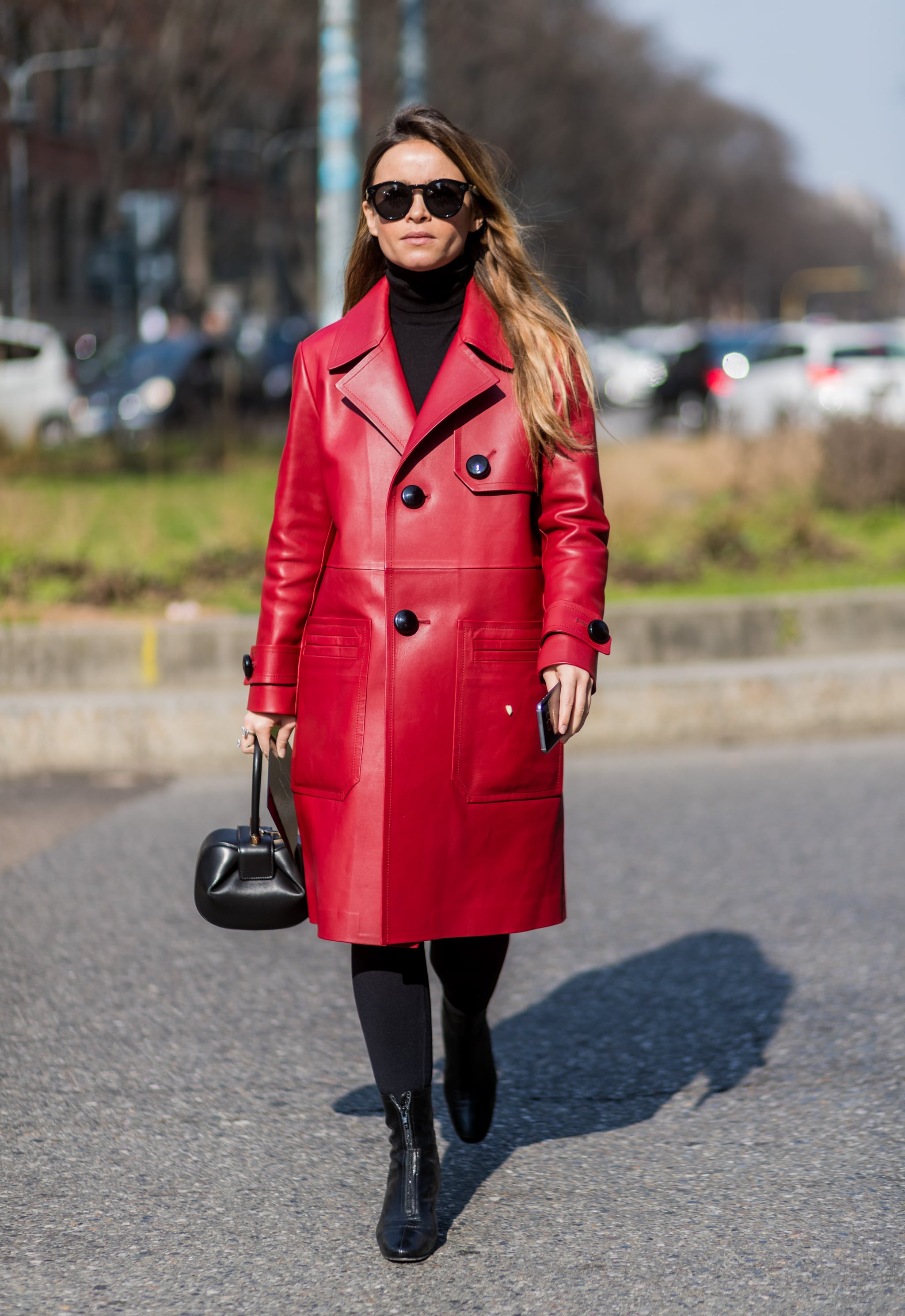 black turtleneck jacket