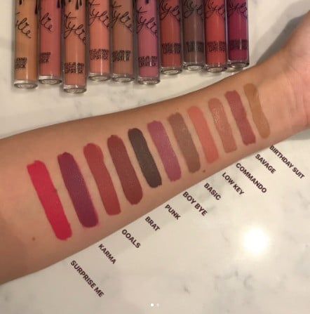 New Kylie Lip Velvet Shades | October 2017