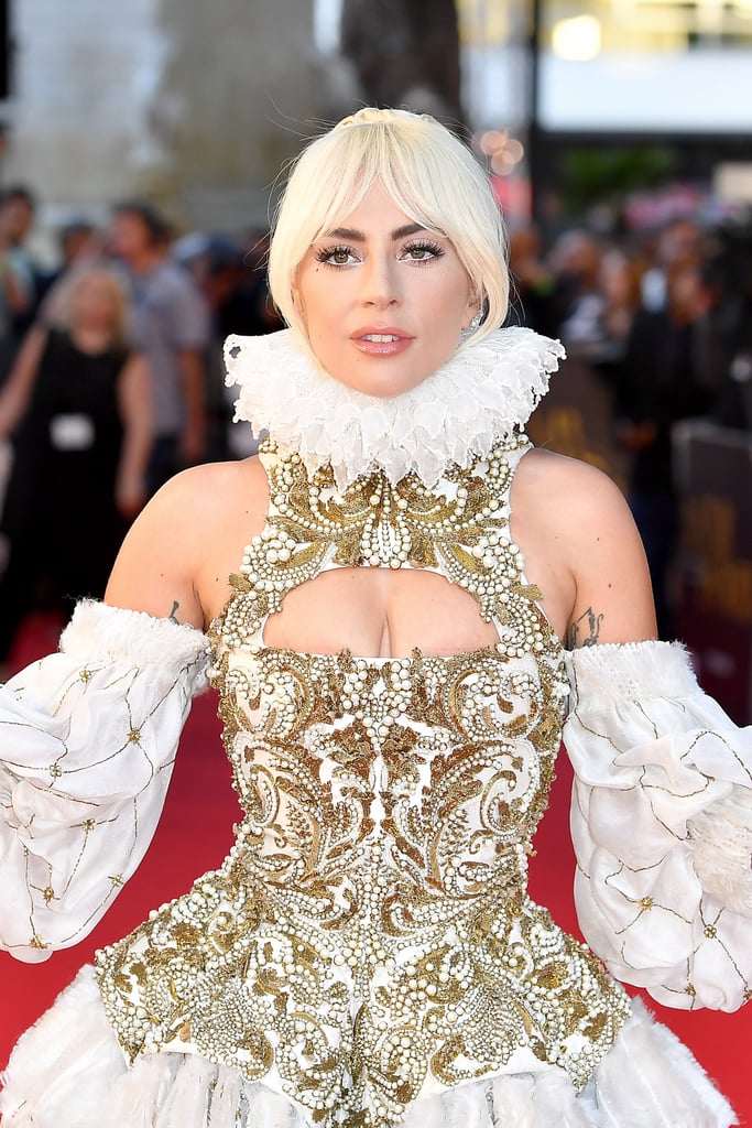 Lady Gaga Alexander McQueen Dress A Star Is Born Premiere