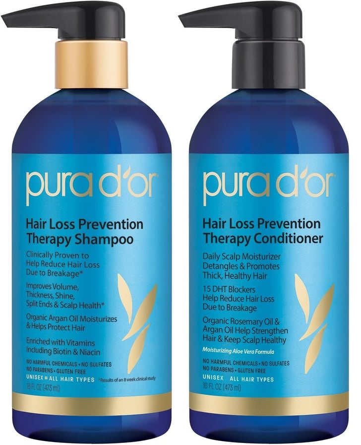 Pura d'or Hair Loss Prevention Therapy Shampoo and Conditioner Best