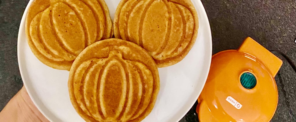 Dash Pumpkin Mini Waffle Maker Review