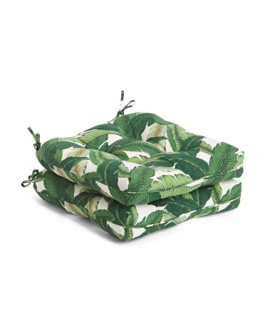 Set of 2 Indoor/Outdoor Cushions ($30)