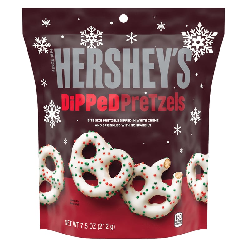 Hershey’s White Crème Dipped Pretzels With Nonpareils ($3)