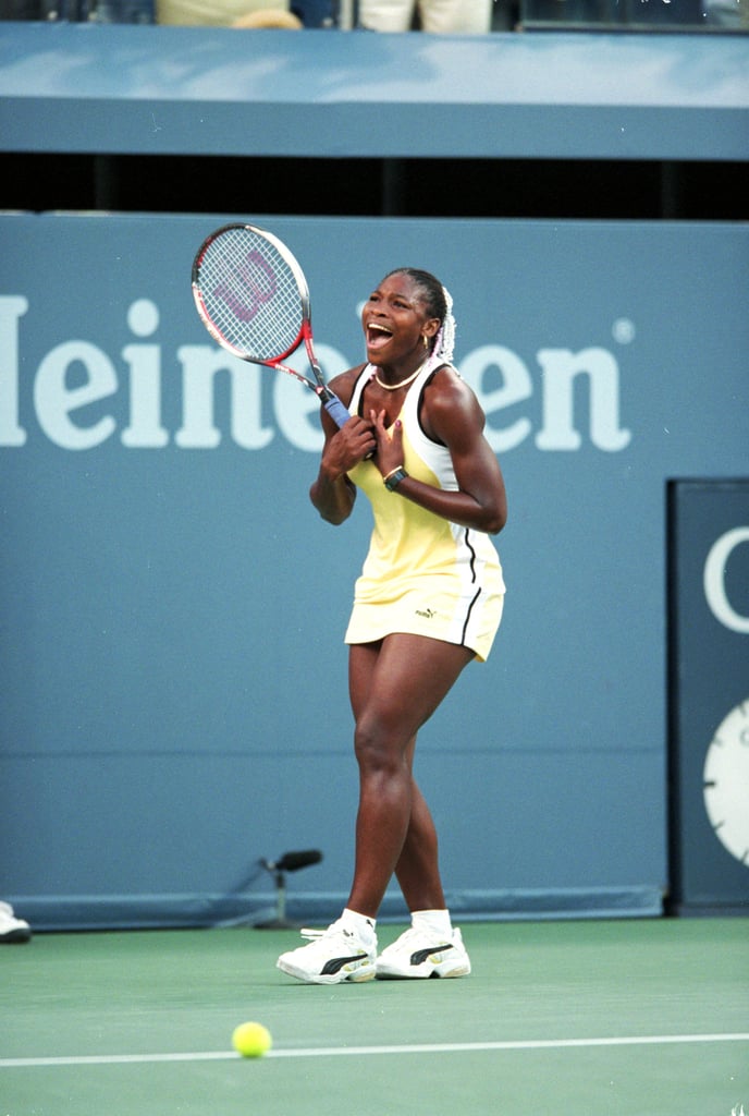 Serena Williams Wins Her First Grand Slam At 1999 Us Open Popsugar Fitness Photo 4 4102