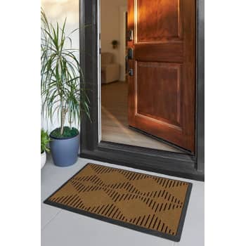 Washable Doormat Rug | Fade-Resistant | Dima Diamond Doormat | Ruggable