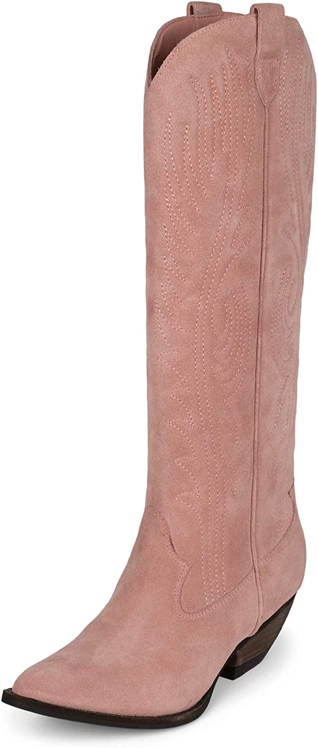 Suede Cowboy Boots: Jeffrey Campbell Dagget Western Boot