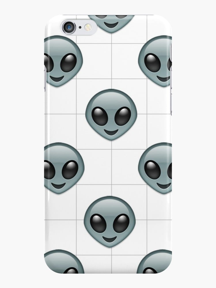 Alien Emoji Phone Case