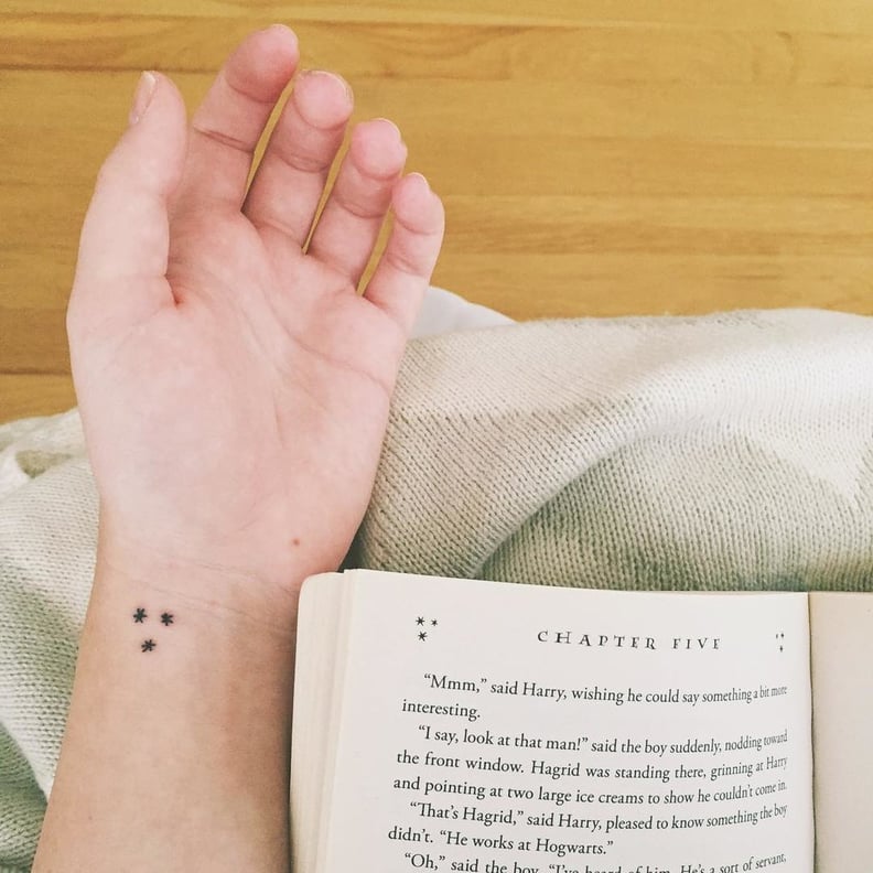 They fully support your dream to get a Harry Potter-inspired tattoo.