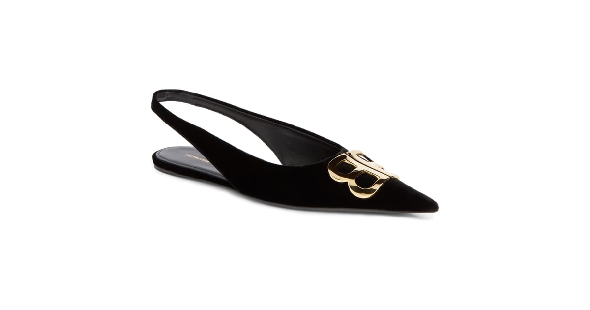 Balenciaga slingback flats best sale