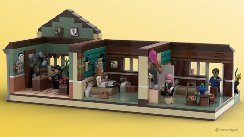 Schitt's creek online lego set amazon
