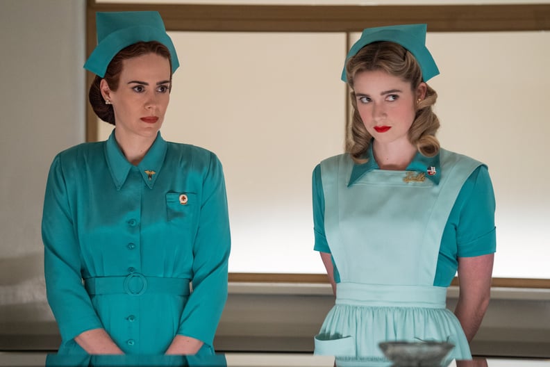 RATCHED, from left: Sarah Paulson, Alice Englert, Pilot, (Season 1, ep. 101, aired Sep. 18, 2020). photo: Saeed Adyani / Netflix / Courtesy Everett Collection