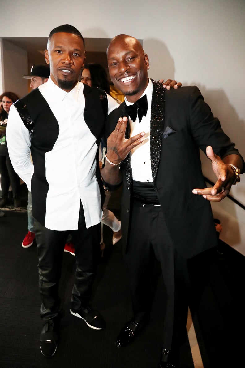 Jamie Foxx and Tyrese