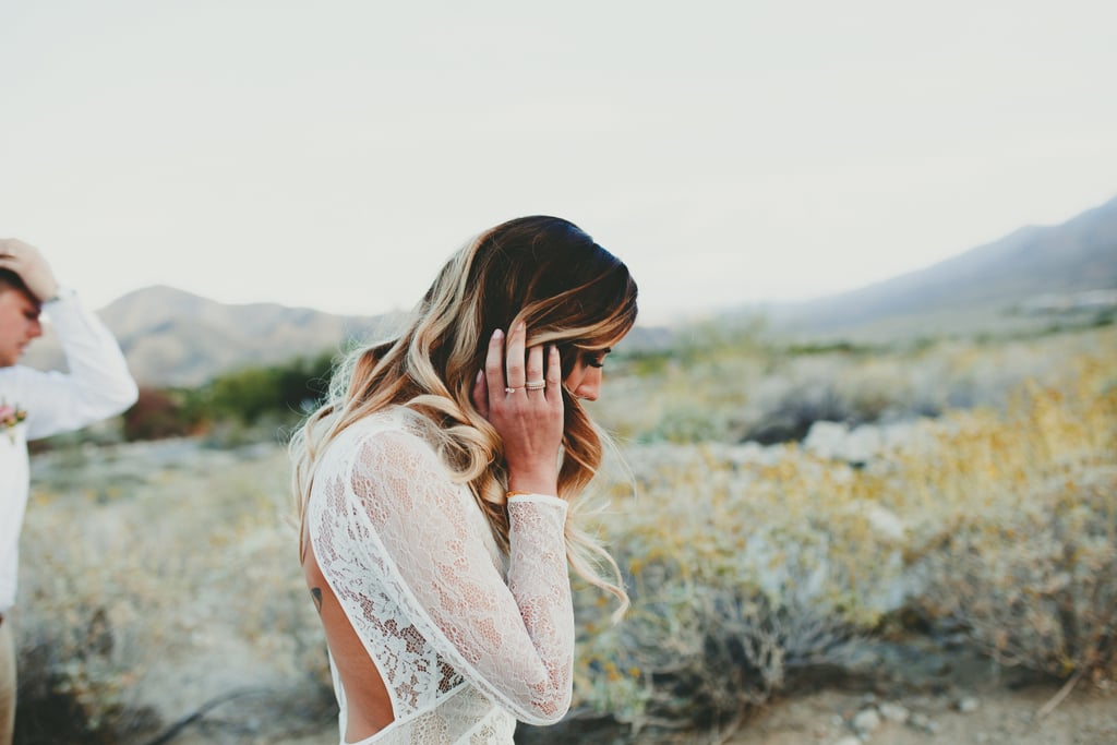 Trendy Palm Springs Wedding