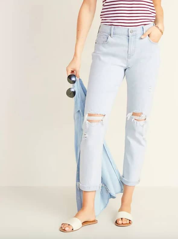 How to Wear Boyfriend Jeans Year Round POPSUGAR Fashion