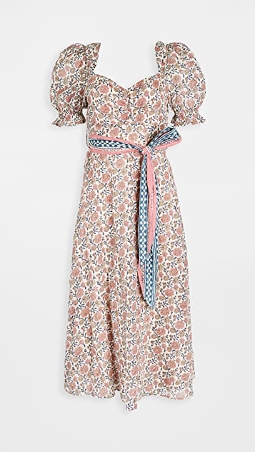 Cleobella Fresia Block Midi Dress