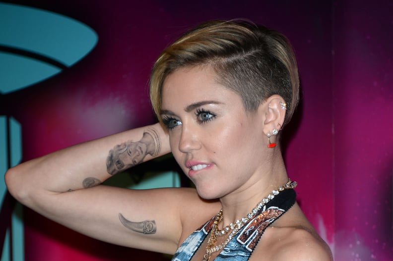 Miley Cyrus's Tattoos: Tattoo of Her Grandmother