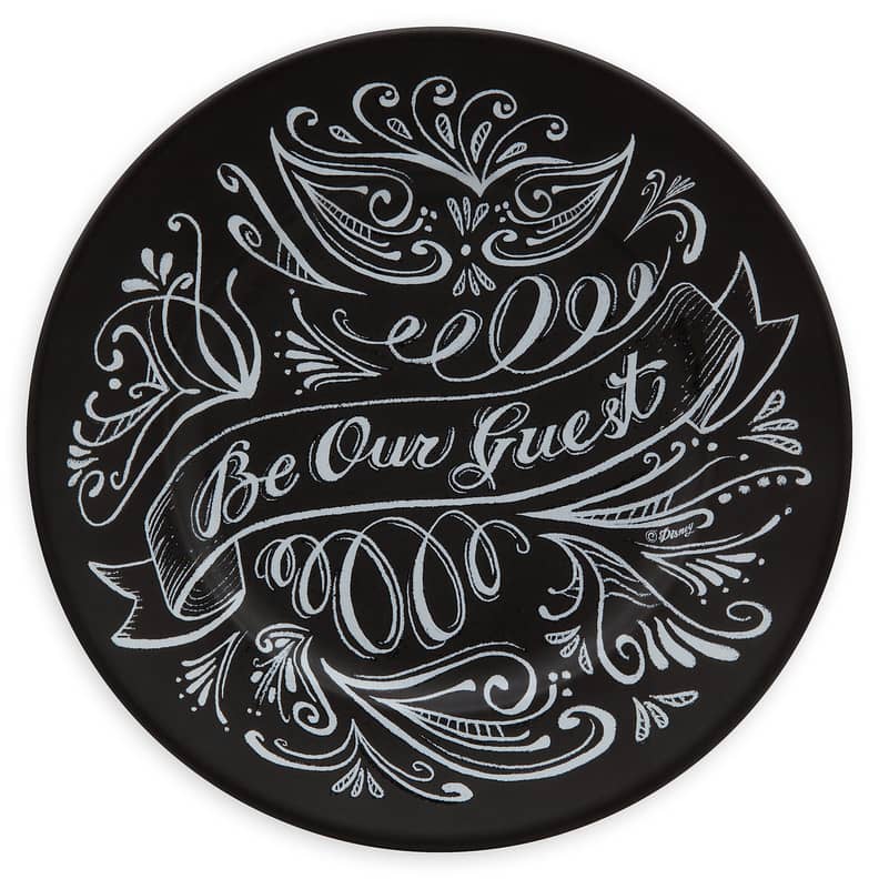 Beauty and the beast dish set top