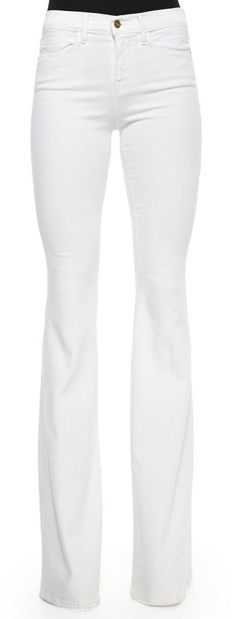 Frame Forever Karlie Flared Denim Jeans ($219) | Karlie Kloss's Frame Denim | POPSUGAR Fashion 