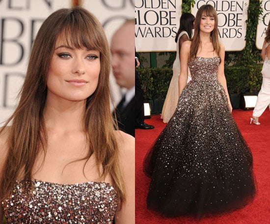 Olivia Wilde At 2011 Golden Globe Awards Popsugar Fashion