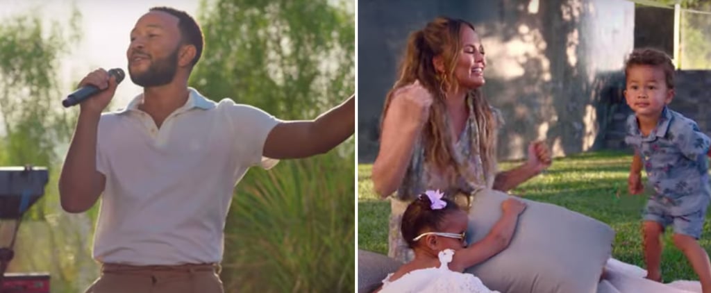 The Cutest Part of John Legend's Father's Day Performance Is Luna and Miles Dancing